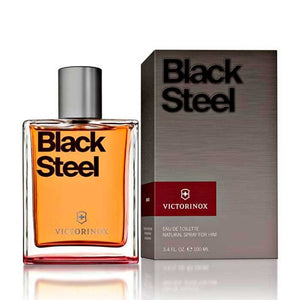 Perfume Swiss Army Black Steel Eau De Toilette - 100ml - Hombre
