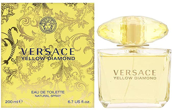 Perfume Versace Yellow Diamond  - Eau De Toilette - 200Ml - Mujer